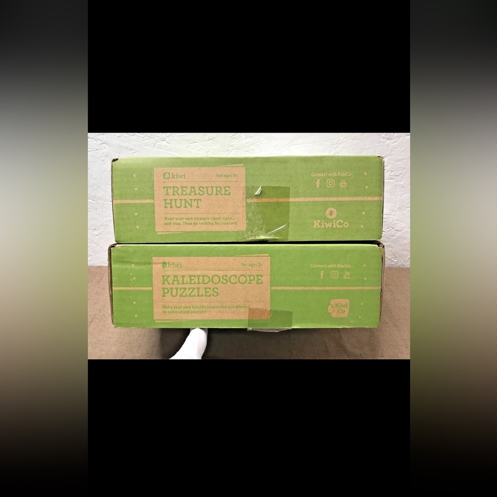 2 New Open Box KiwiCo Kiwi Crate 'Treasure Hunt' 'Kaleidoscope Puzzles' Complete - Picture 8 of 16